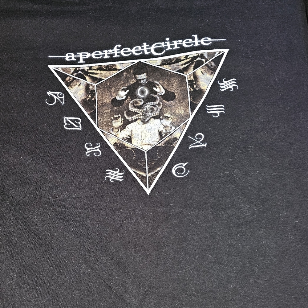 A Perfect Circle black band tee size XL